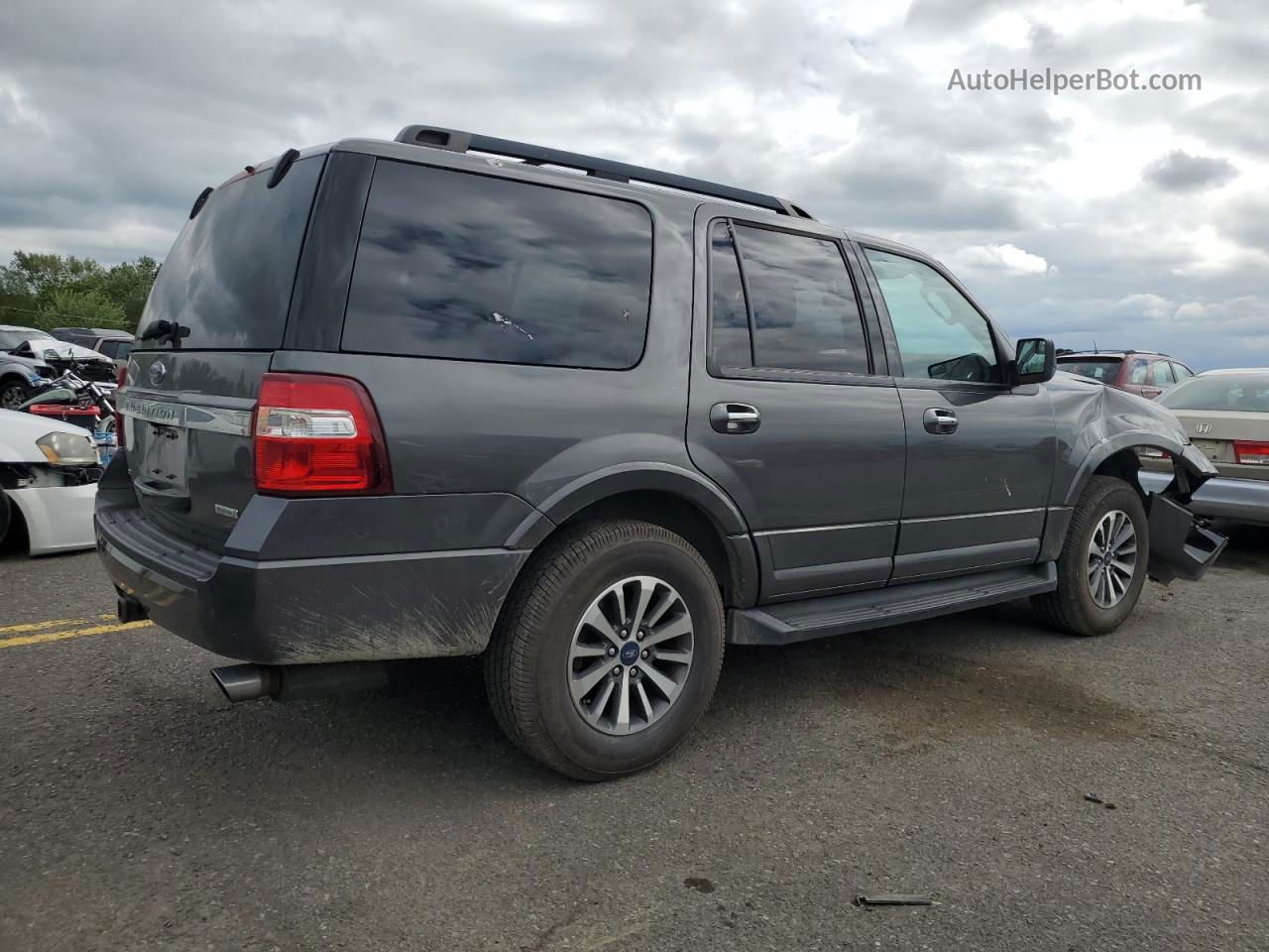 2017 Ford Expedition Xlt Charcoal vin: 1FMJU1JT4HEA33715