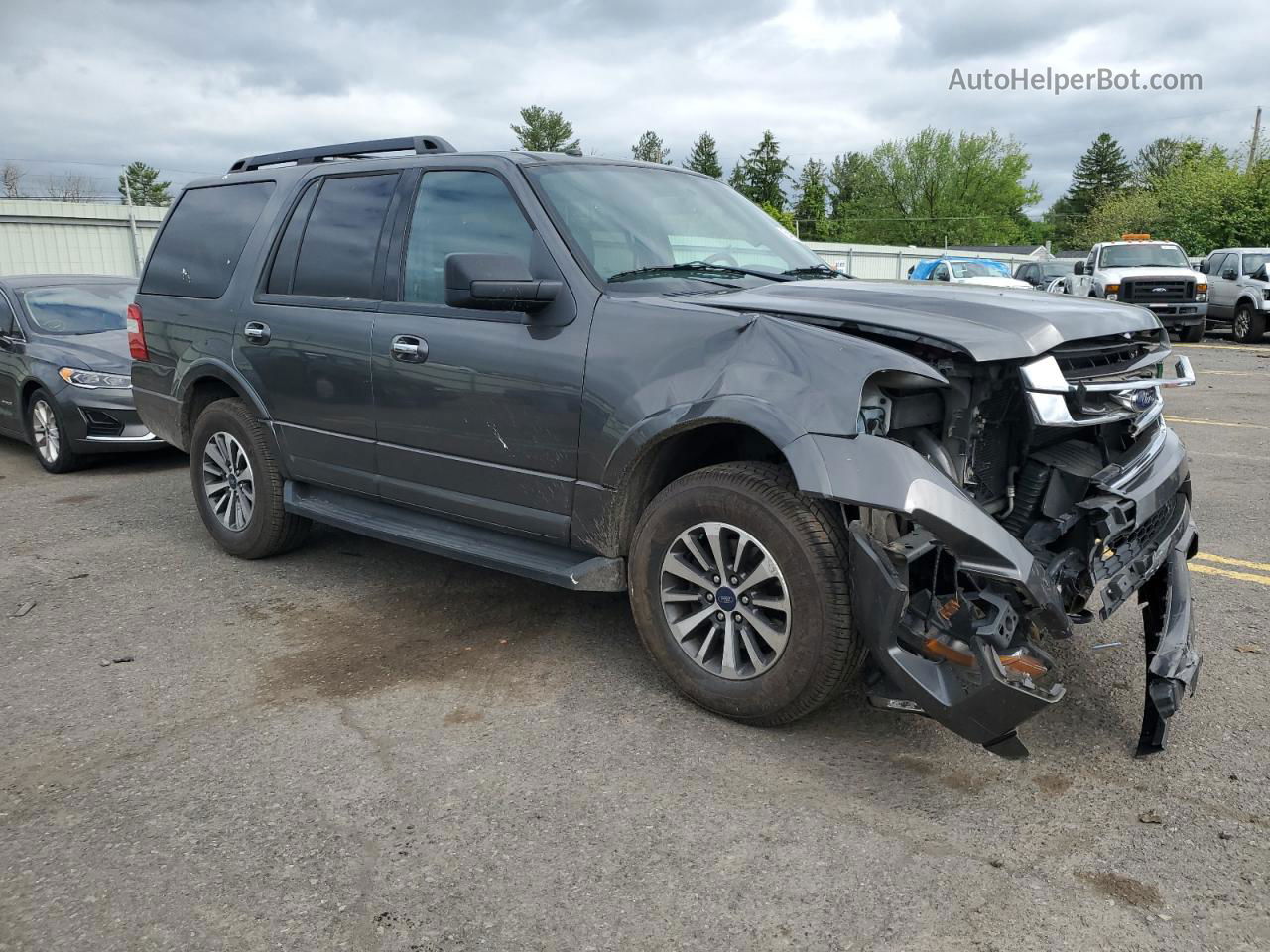 2017 Ford Expedition Xlt Charcoal vin: 1FMJU1JT4HEA33715