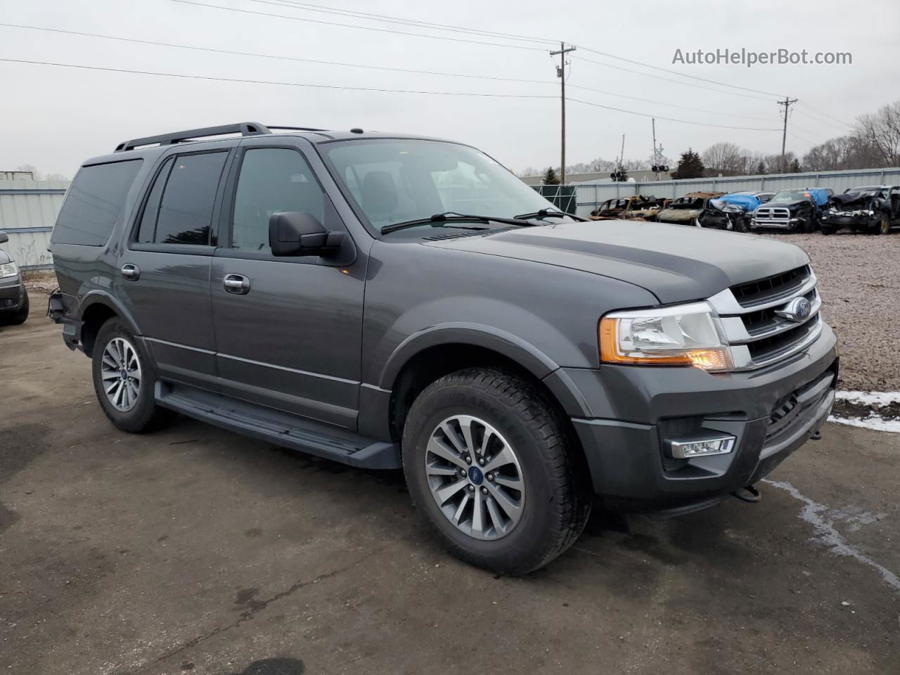 2017 Ford Expedition Xlt Gray vin: 1FMJU1JT4HEA84048