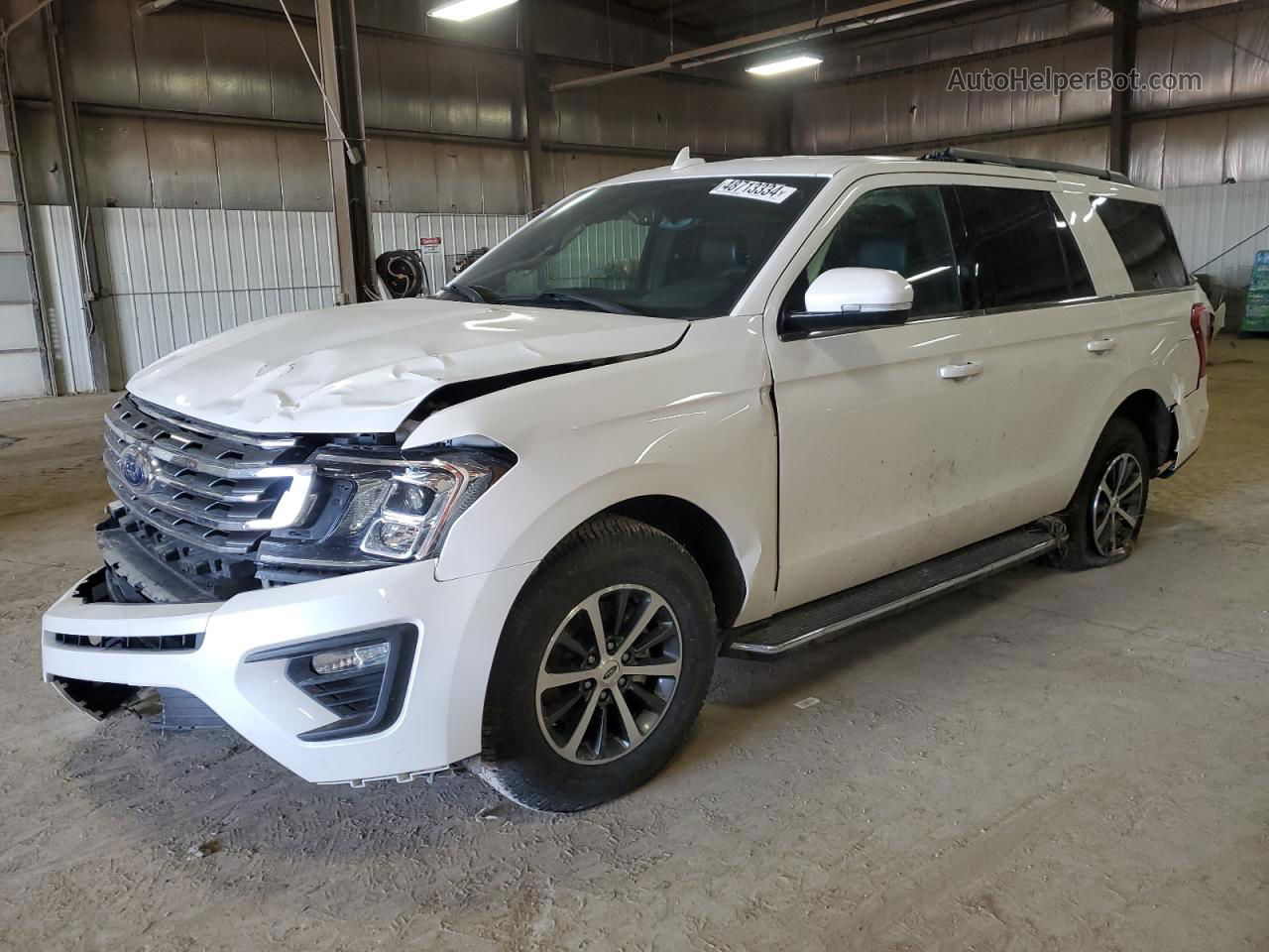 2018 Ford Expedition Xlt White vin: 1FMJU1JT4JEA55459