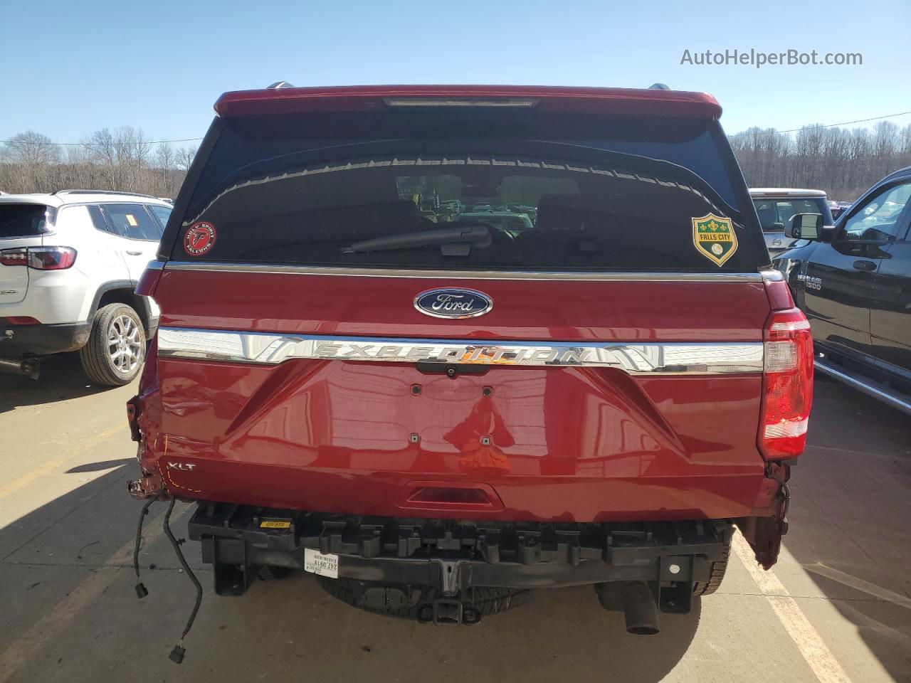 2018 Ford Expedition Xlt Red vin: 1FMJU1JT4JEA63044