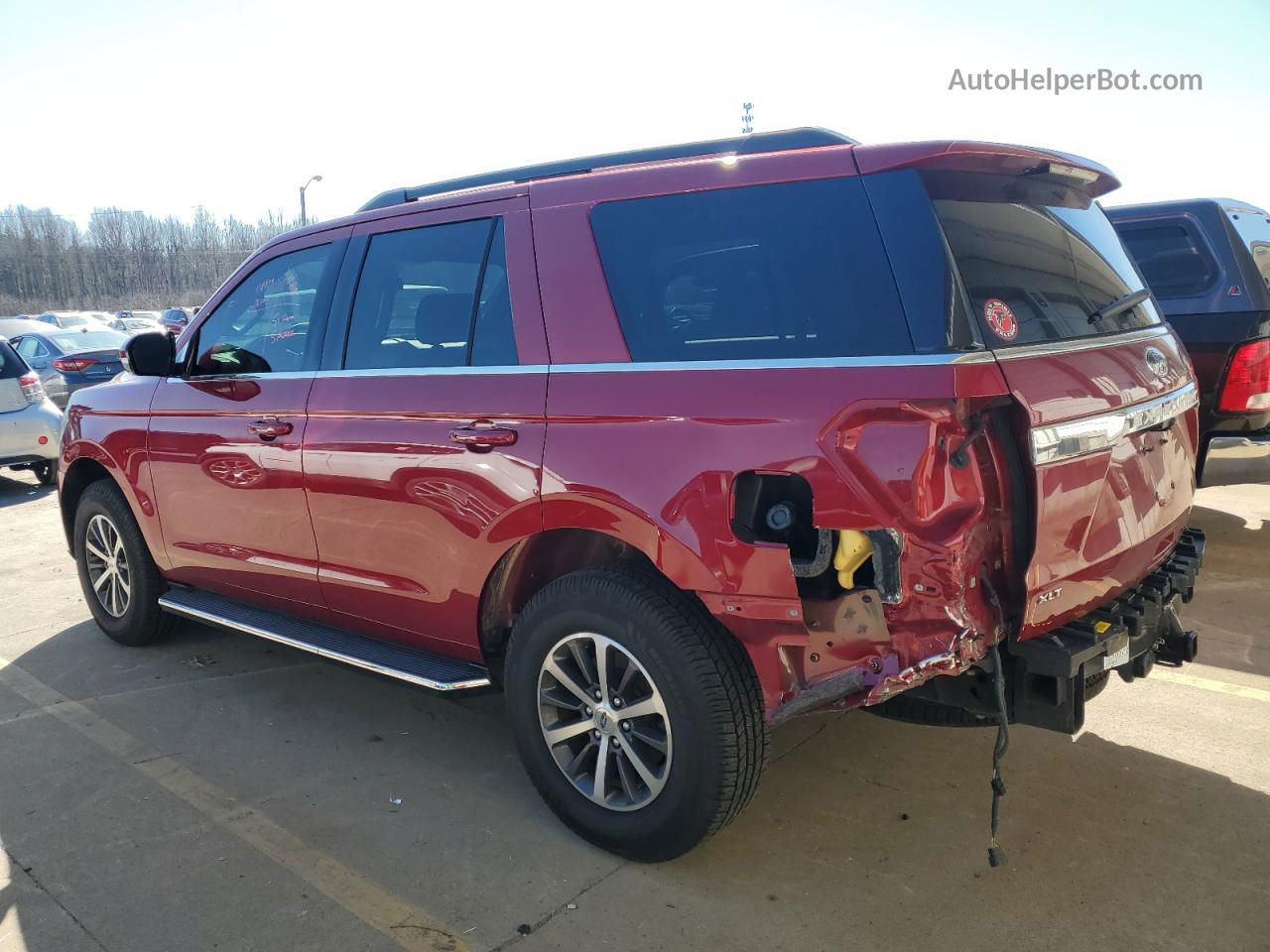 2018 Ford Expedition Xlt Red vin: 1FMJU1JT4JEA63044