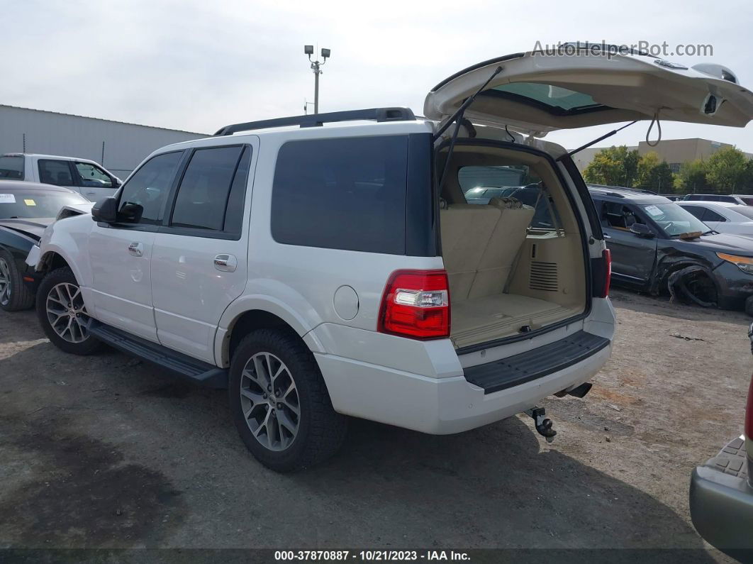 2016 Ford Expedition Xlt White vin: 1FMJU1JT5GEF44610