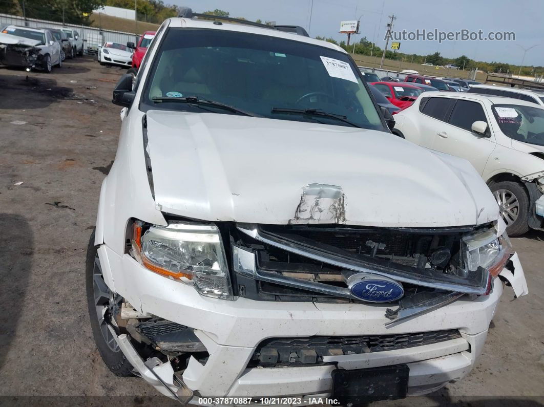 2016 Ford Expedition Xlt White vin: 1FMJU1JT5GEF44610