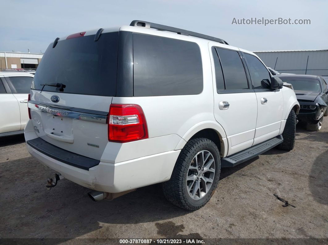 2016 Ford Expedition Xlt White vin: 1FMJU1JT5GEF44610