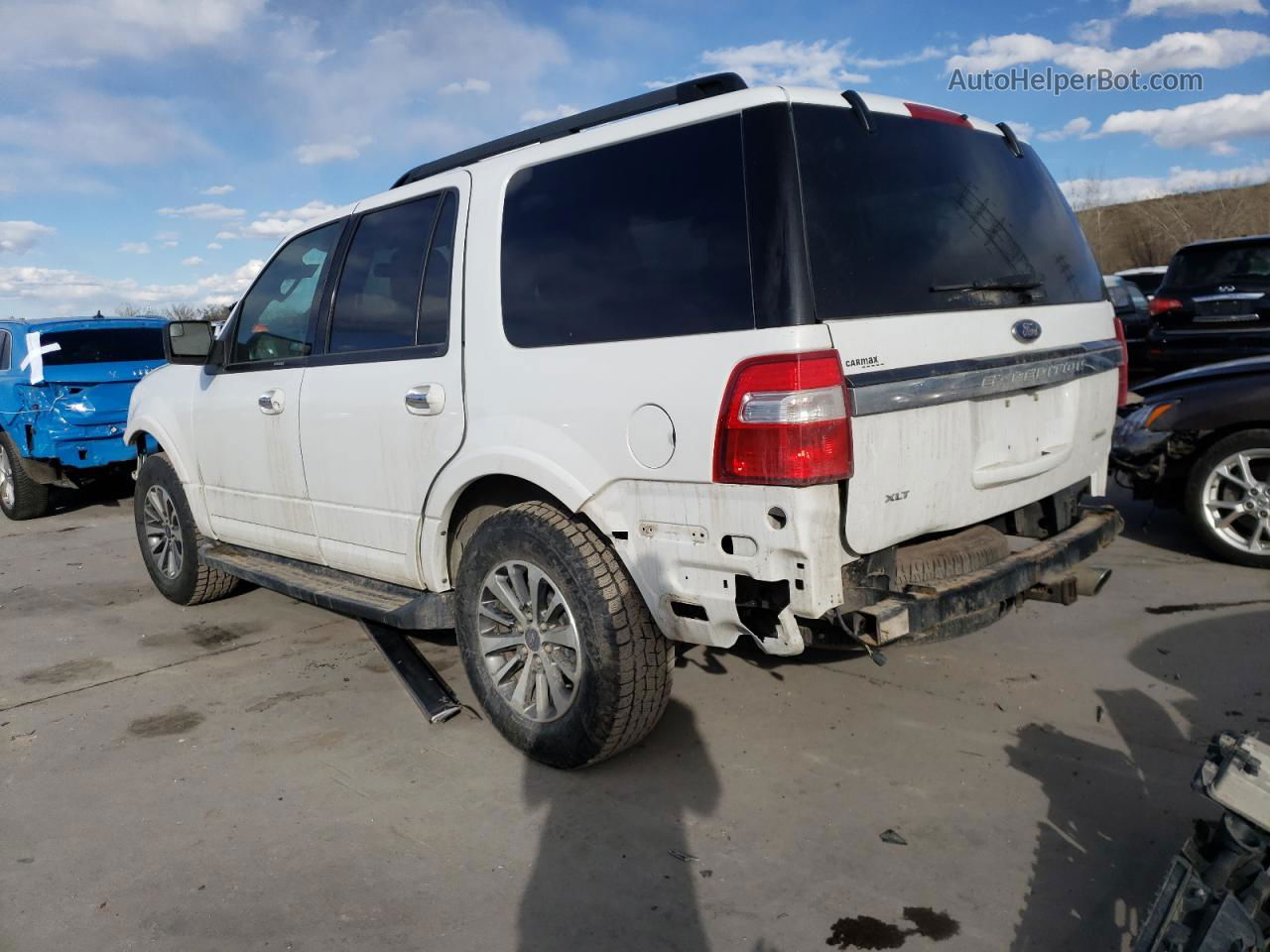 2017 Ford Expedition Xlt Белый vin: 1FMJU1JT5HEA26160