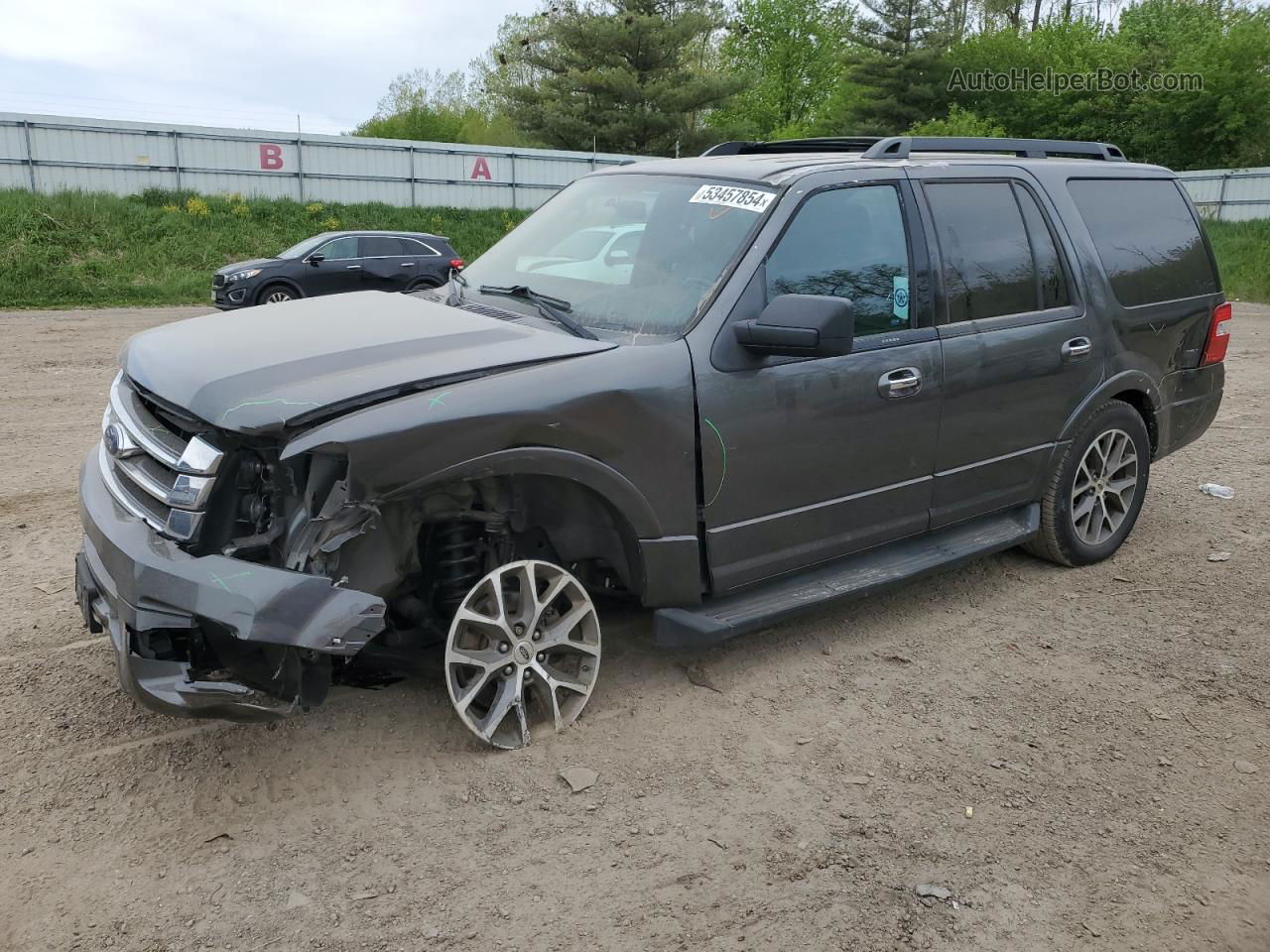 2017 Ford Expedition Xlt Gray vin: 1FMJU1JT5HEA32525