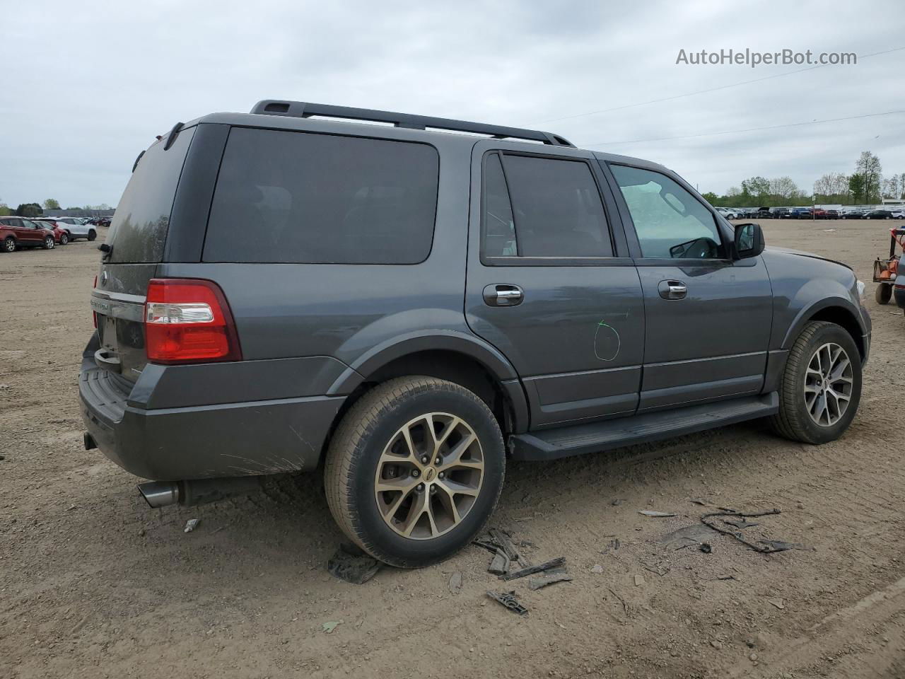 2017 Ford Expedition Xlt Gray vin: 1FMJU1JT5HEA32525