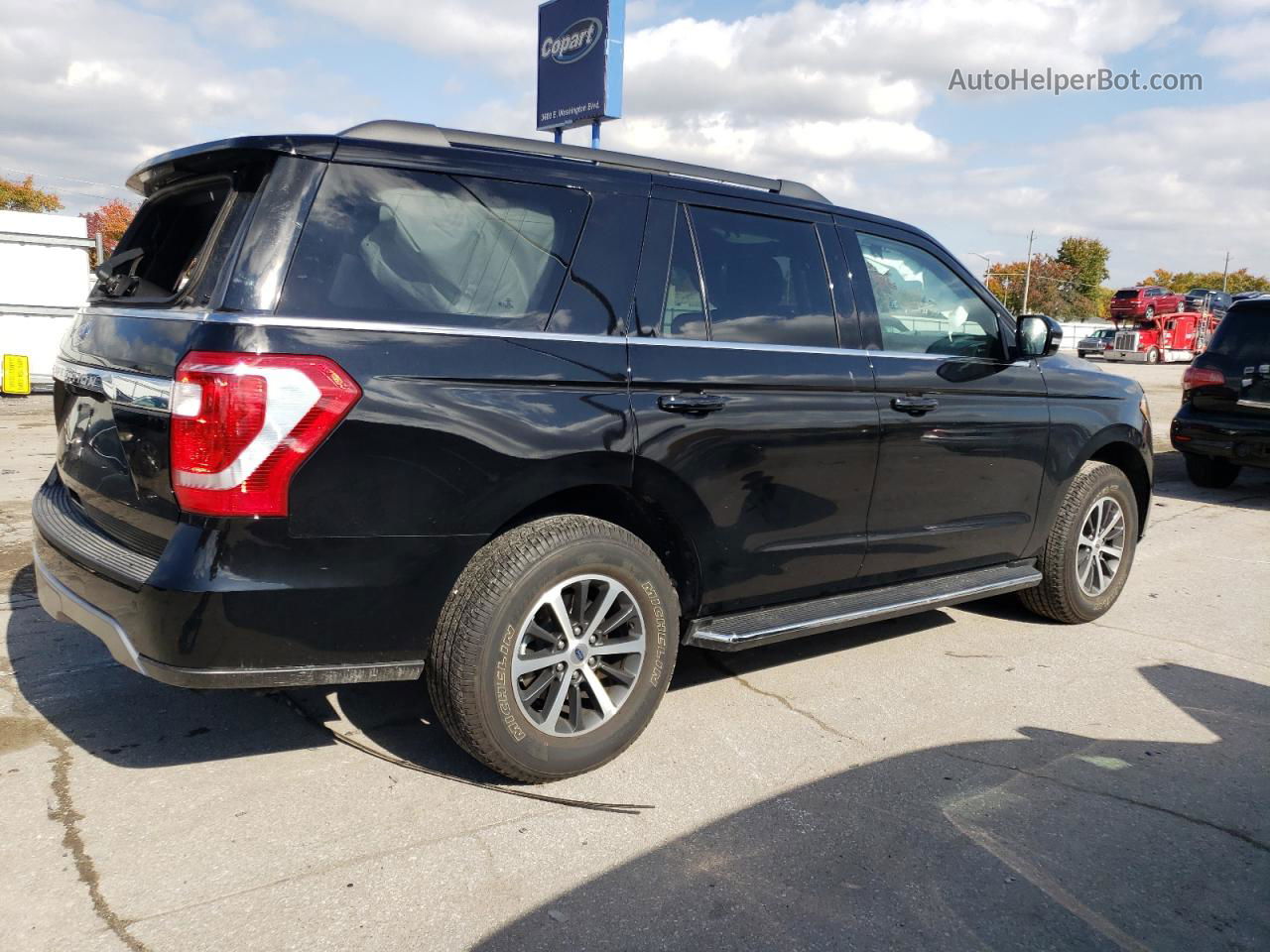 2018 Ford Expedition Xlt Черный vin: 1FMJU1JT5JEA27802