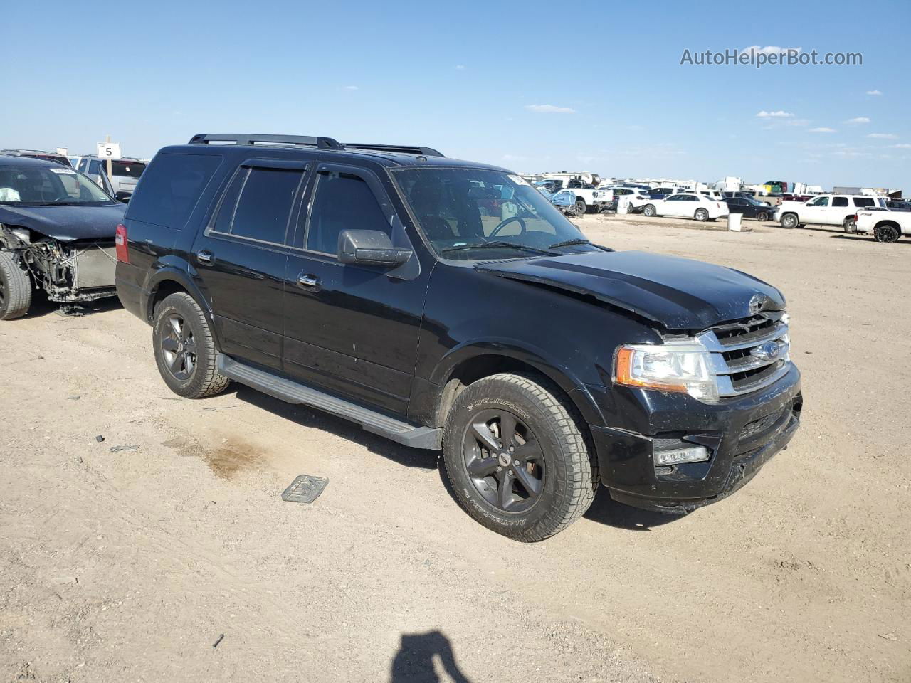 2016 Ford Expedition Xlt Black vin: 1FMJU1JT6GEF03242