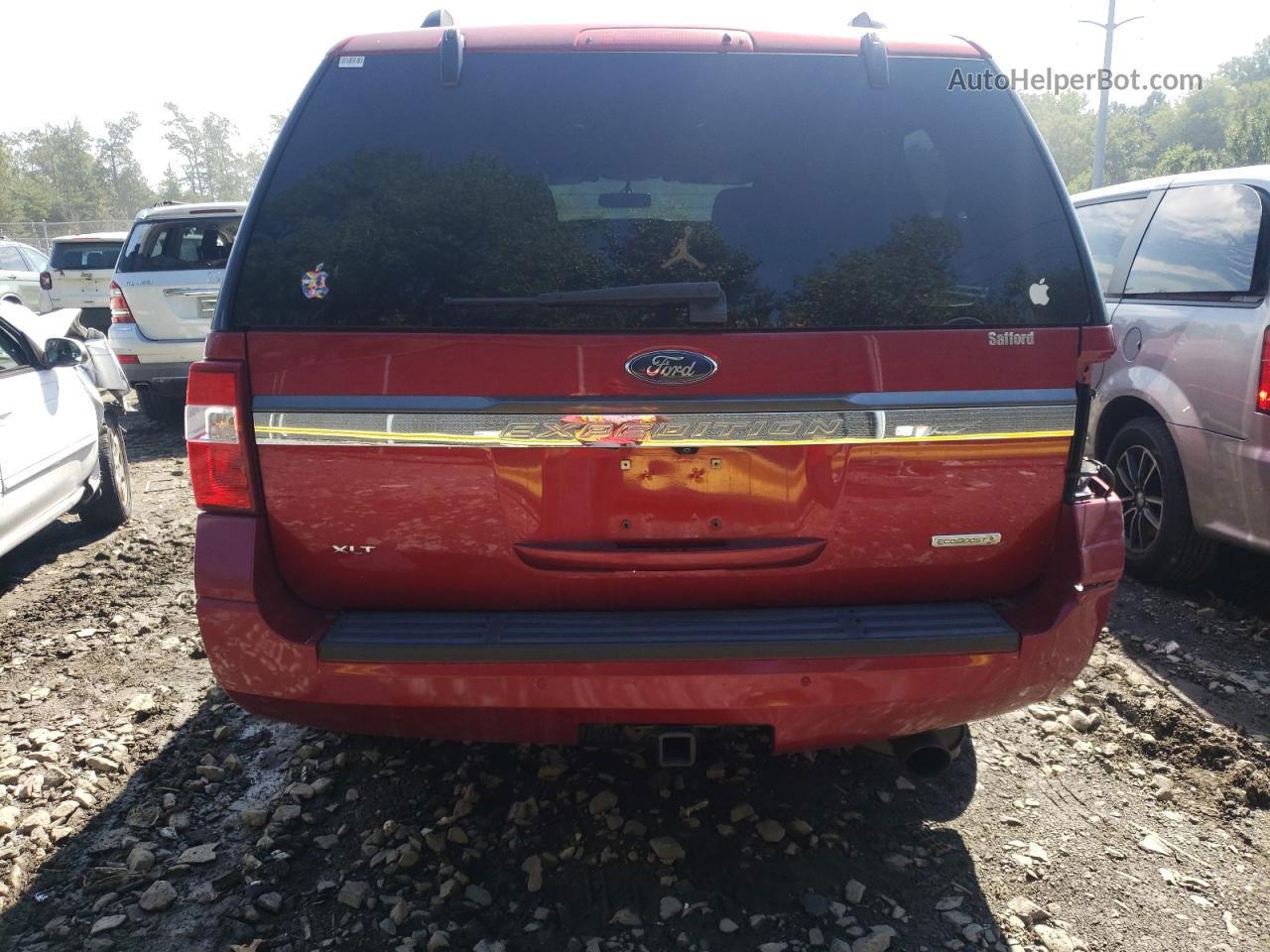 2016 Ford Expedition Xlt Red vin: 1FMJU1JT6GEF54675