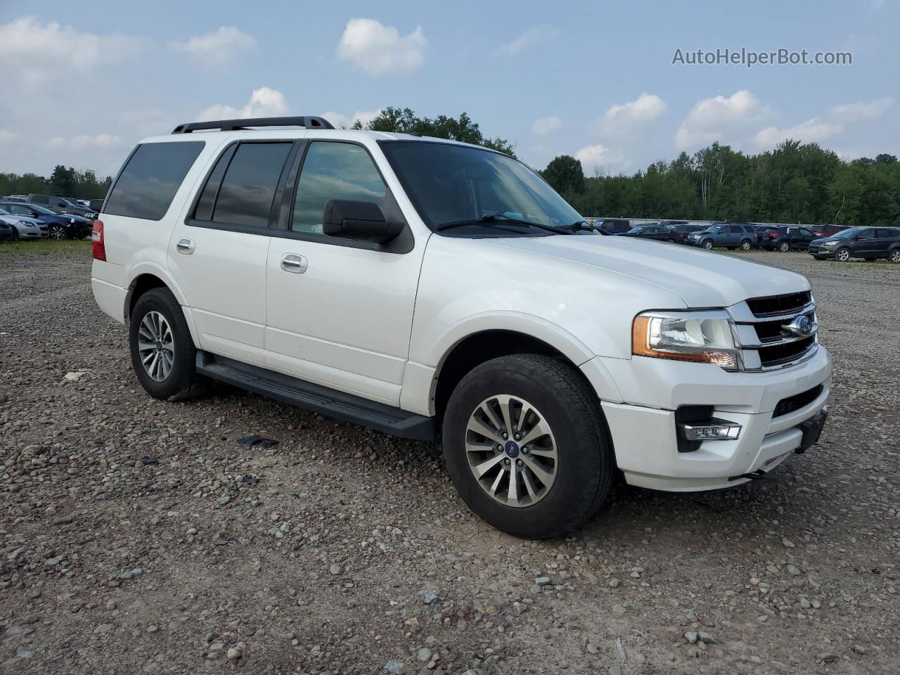 2017 Ford Expedition Xlt White vin: 1FMJU1JT6HEA23395