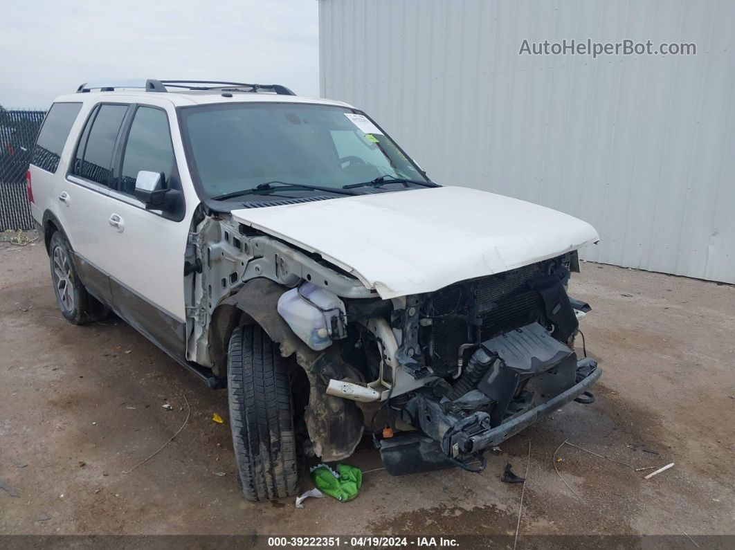 2017 Ford Expedition King Ranch White vin: 1FMJU1JT6HEA34882