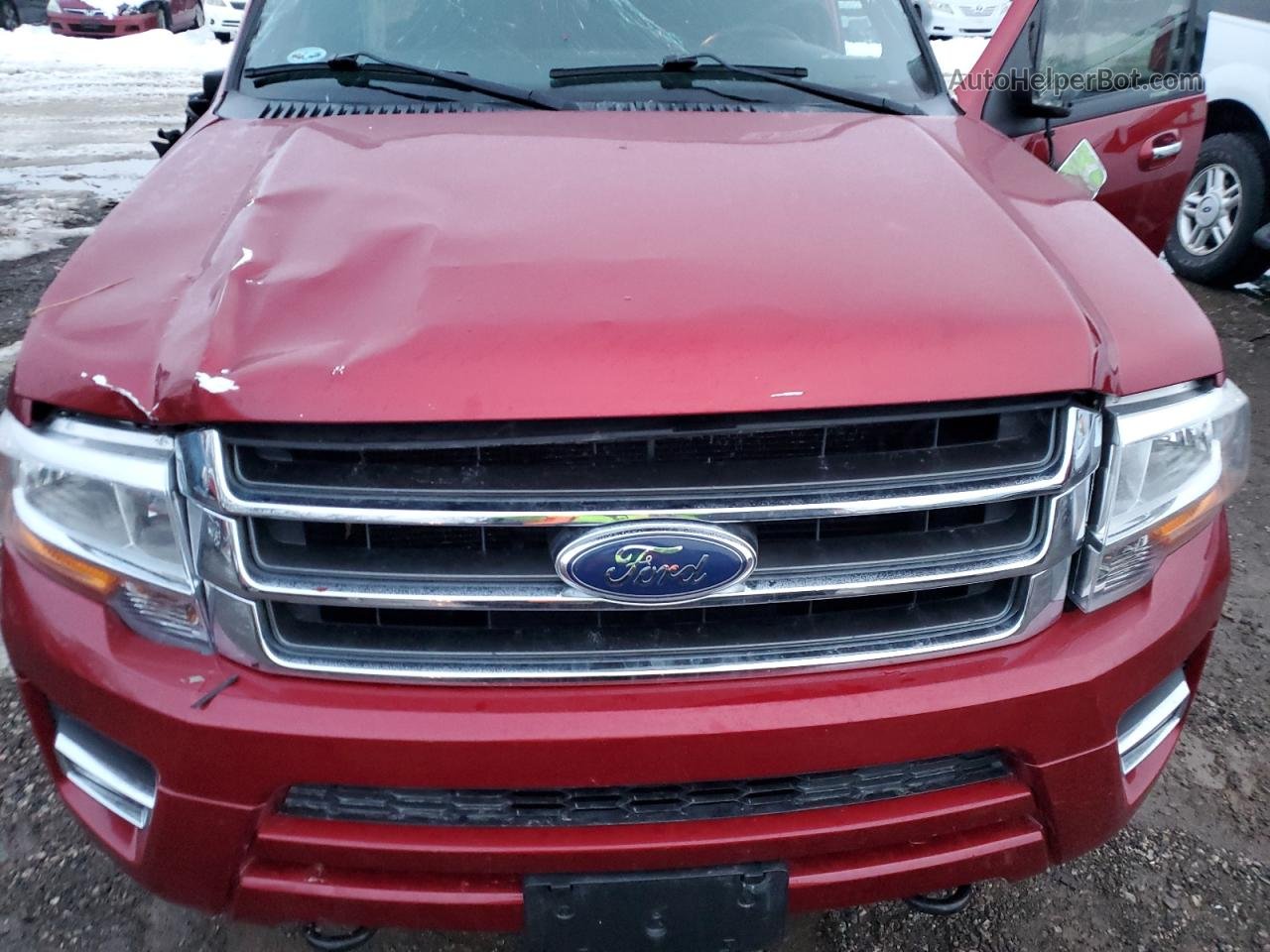 2017 Ford Expedition Xlt Red vin: 1FMJU1JT6HEA78042