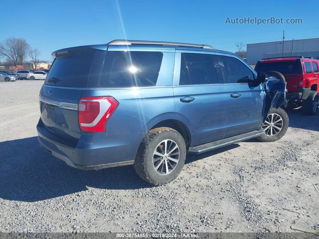 2018 Ford Expedition Xlt Blue vin: 1FMJU1JT6JEA69203