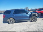 2018 Ford Expedition Xlt Blue vin: 1FMJU1JT6JEA69203