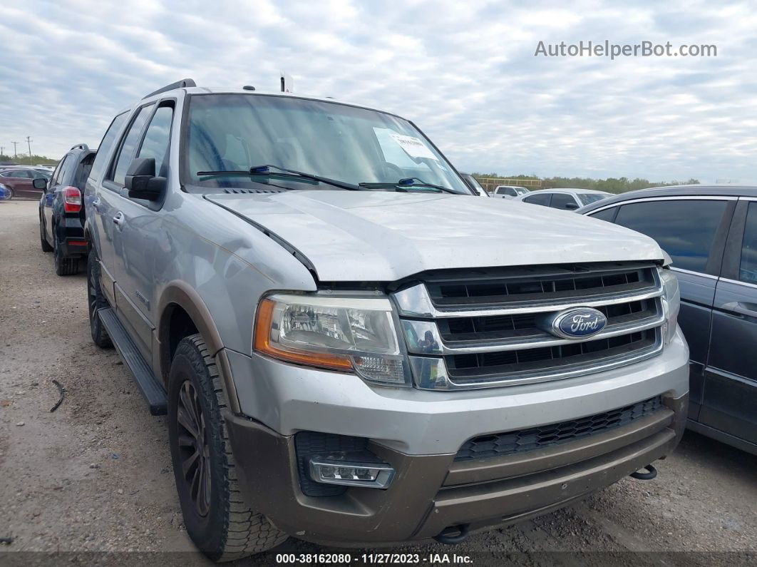 2016 Ford Expedition Xlt/king Ranch Silver vin: 1FMJU1JT7GEF21460