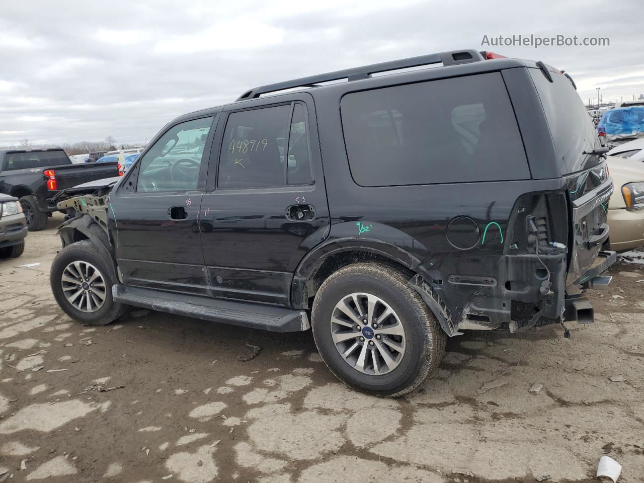 2017 Ford Expedition Xlt Black vin: 1FMJU1JT7HEA48919