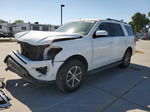 2018 Ford Expedition Xlt White vin: 1FMJU1JT7JEA30703