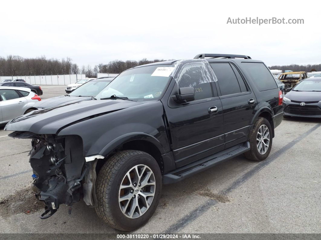 2016 Ford Expedition Xlt Black vin: 1FMJU1JT8GEF08149