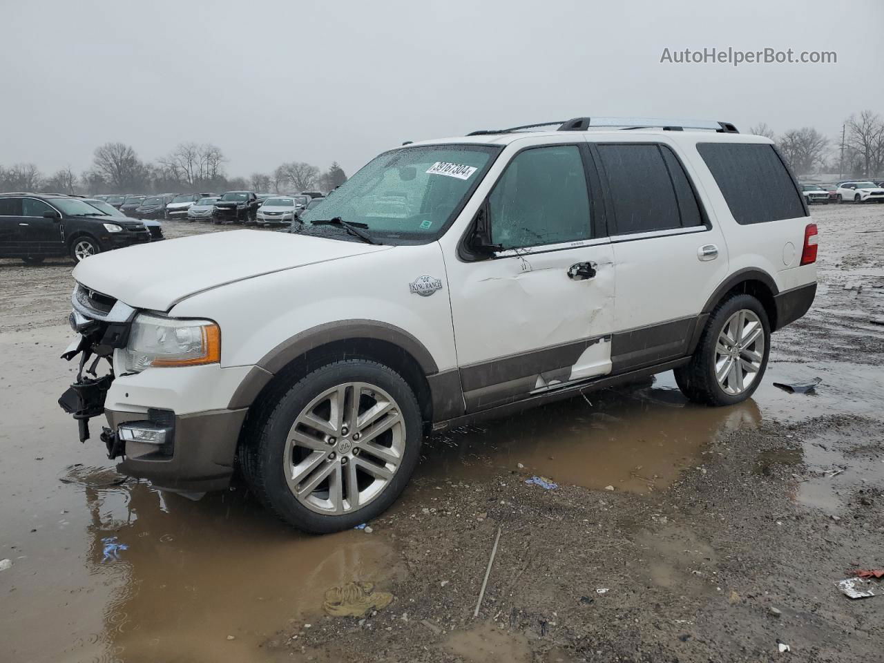 2016 Ford Expedition Xlt Белый vin: 1FMJU1JT8GEF12539