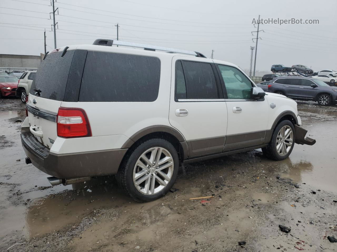 2016 Ford Expedition Xlt Белый vin: 1FMJU1JT8GEF12539