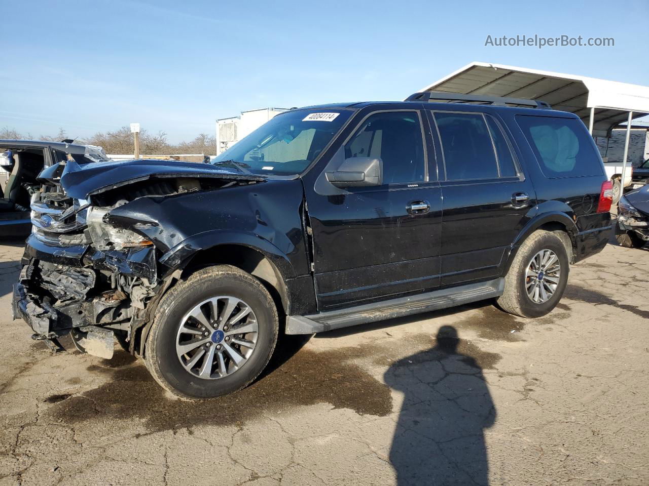 2016 Ford Expedition Xlt Black vin: 1FMJU1JT8GEF15702