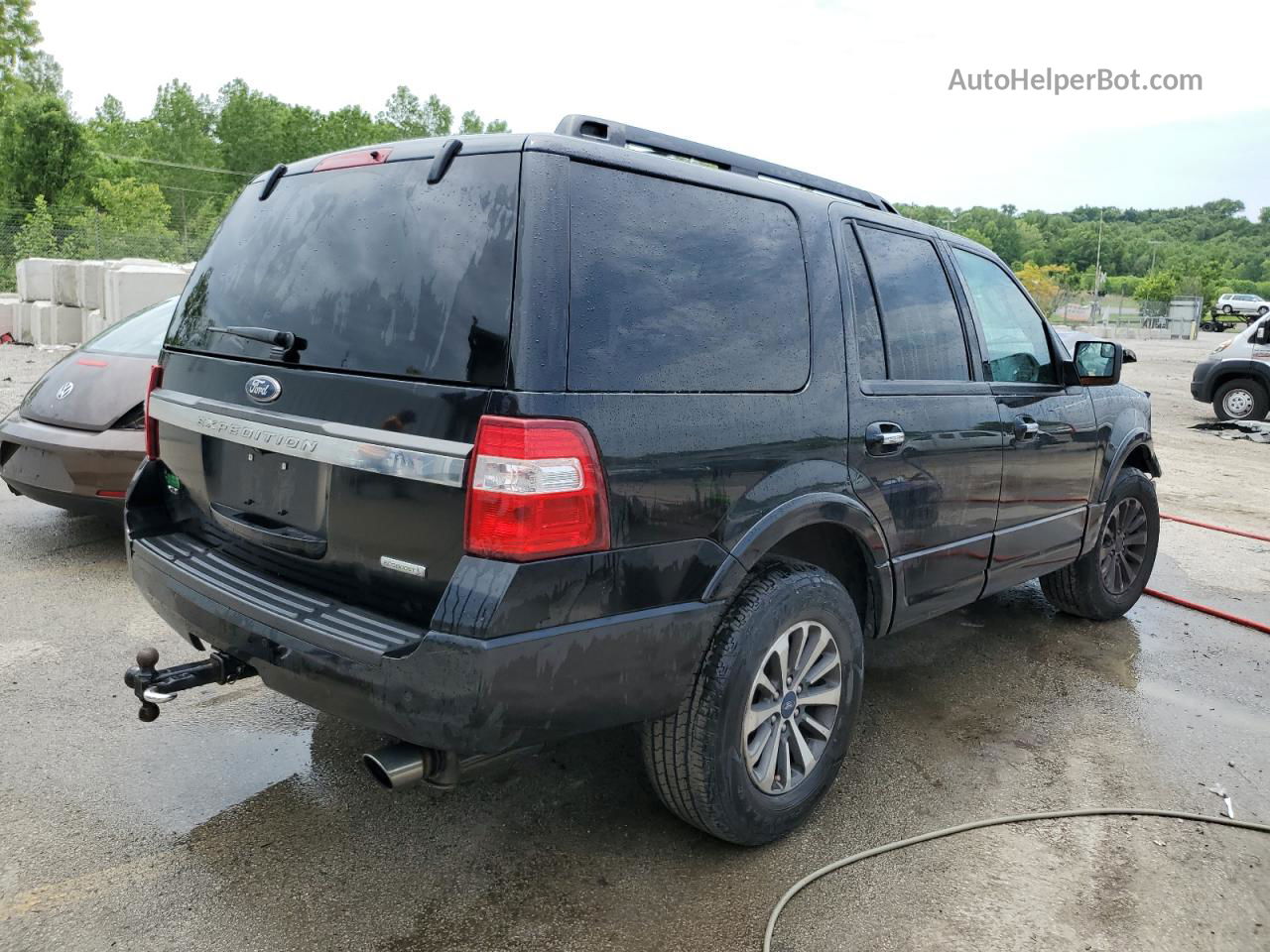 2016 Ford Expedition Xlt Black vin: 1FMJU1JT8GEF39286