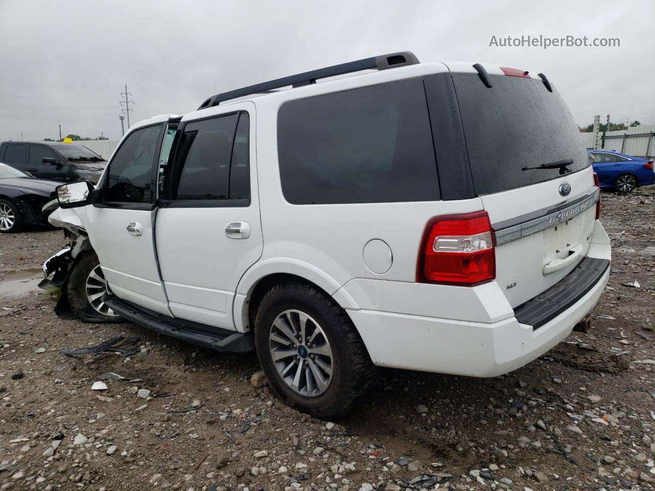 2017 Ford Expedition Xlt White vin: 1FMJU1JT8HEA73733