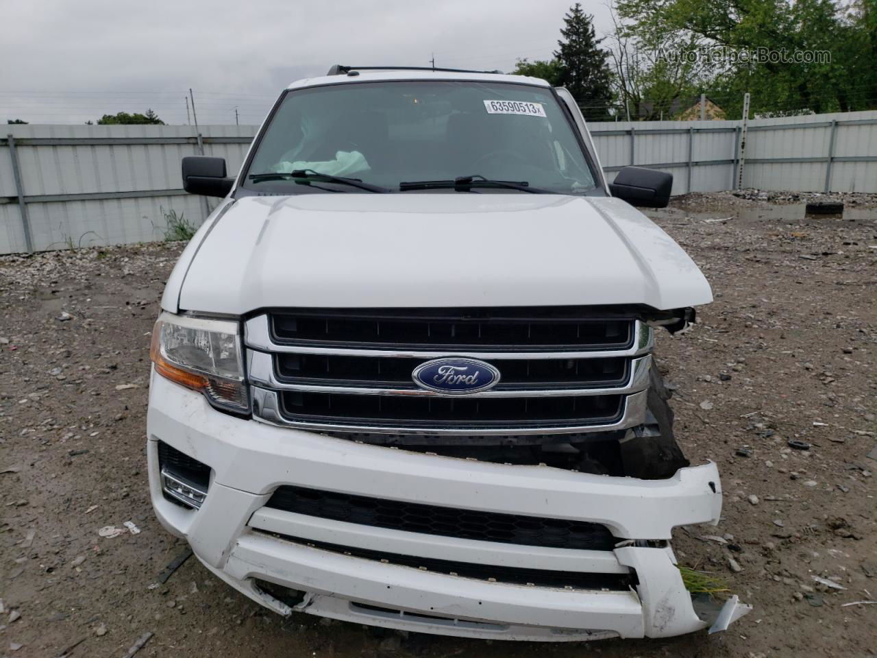 2017 Ford Expedition Xlt White vin: 1FMJU1JT8HEA73733