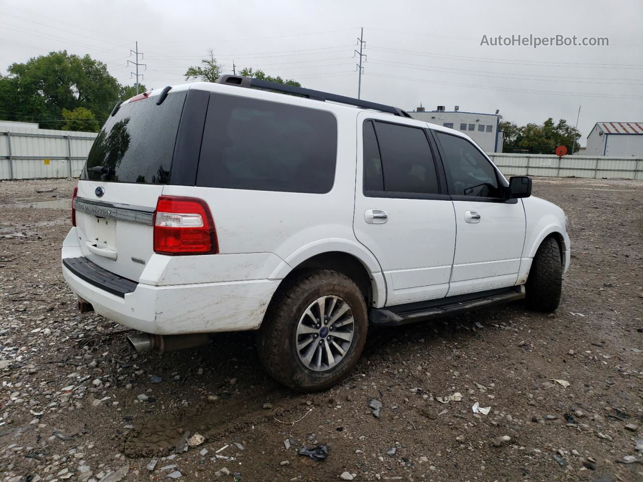 2017 Ford Expedition Xlt White vin: 1FMJU1JT8HEA73733