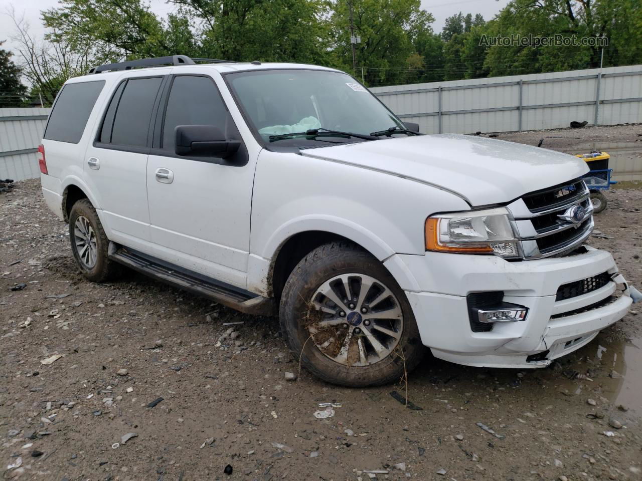 2017 Ford Expedition Xlt White vin: 1FMJU1JT8HEA73733