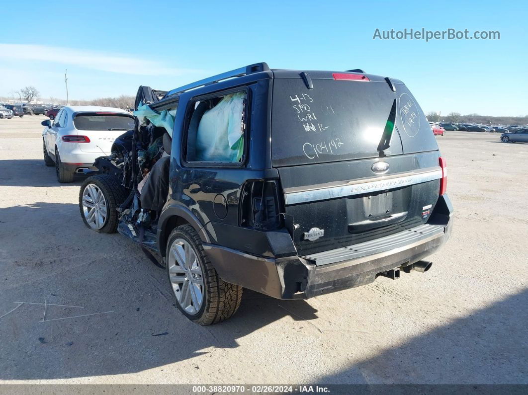 2016 Ford Expedition King Ranch Черный vin: 1FMJU1JT9GEF14767