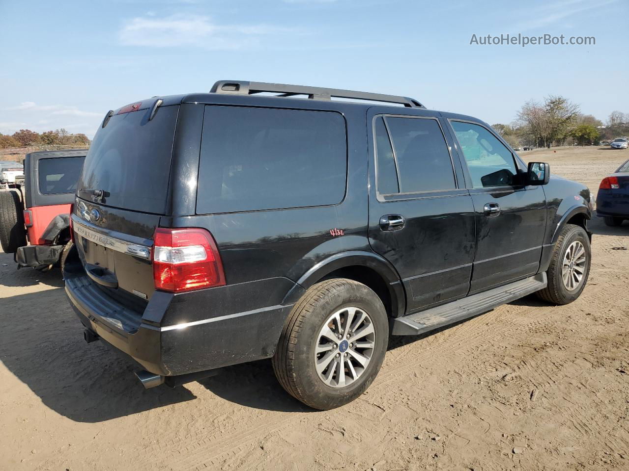 2017 Ford Expedition Xlt Черный vin: 1FMJU1JT9HEA49568