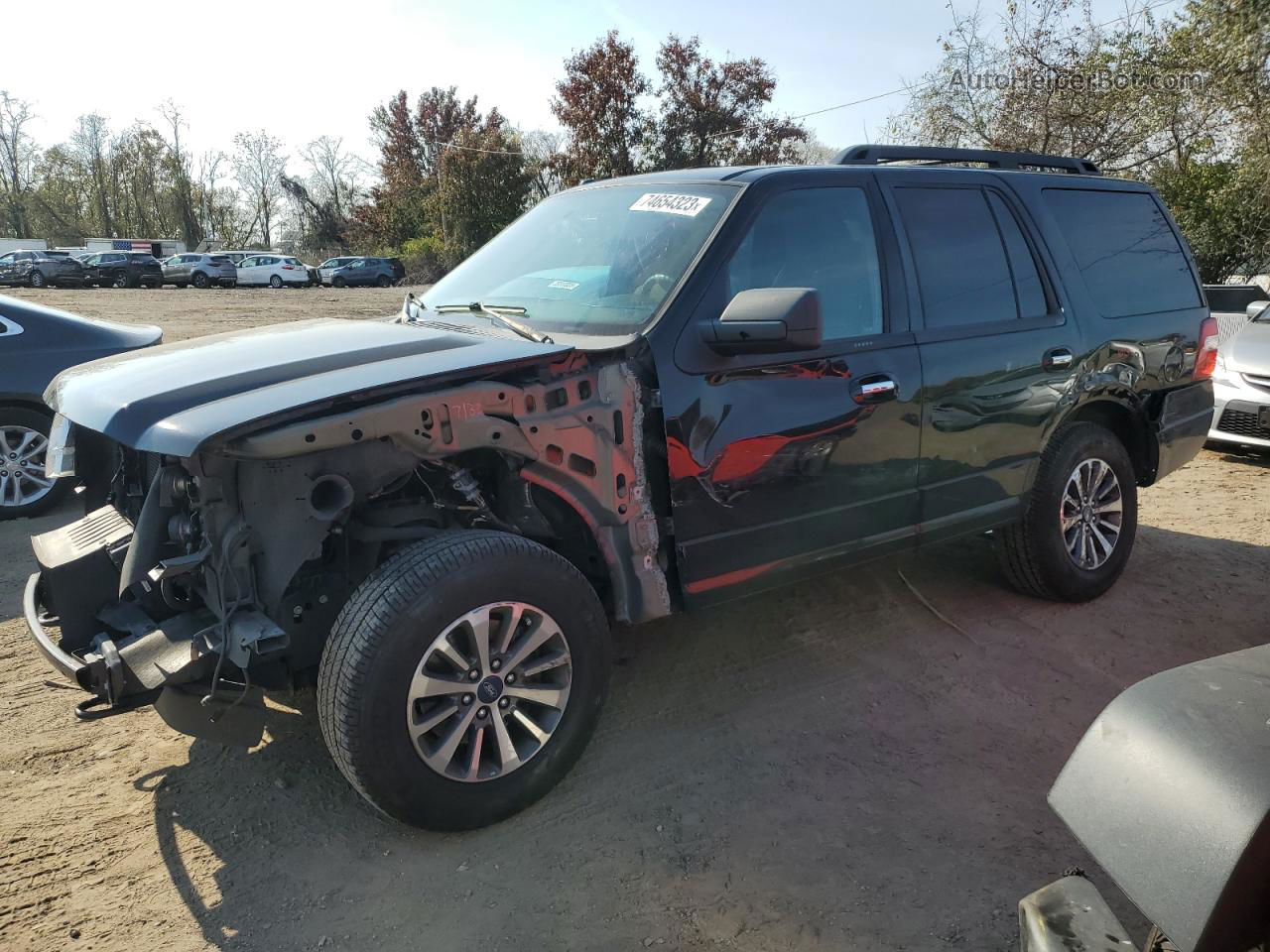 2017 Ford Expedition Xlt Black vin: 1FMJU1JT9HEA49568