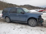 2016 Ford Expedition Xlt Синий vin: 1FMJU1JTXGEF27270