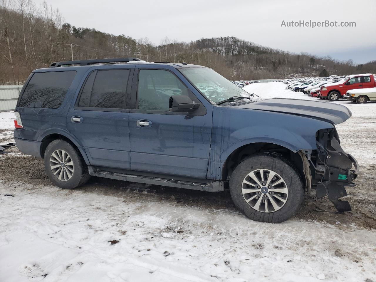 2016 Ford Expedition Xlt Blue vin: 1FMJU1JTXGEF27270