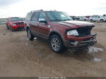 2016 Ford Expedition King Ranch Brown vin: 1FMJU1JTXGEF36163