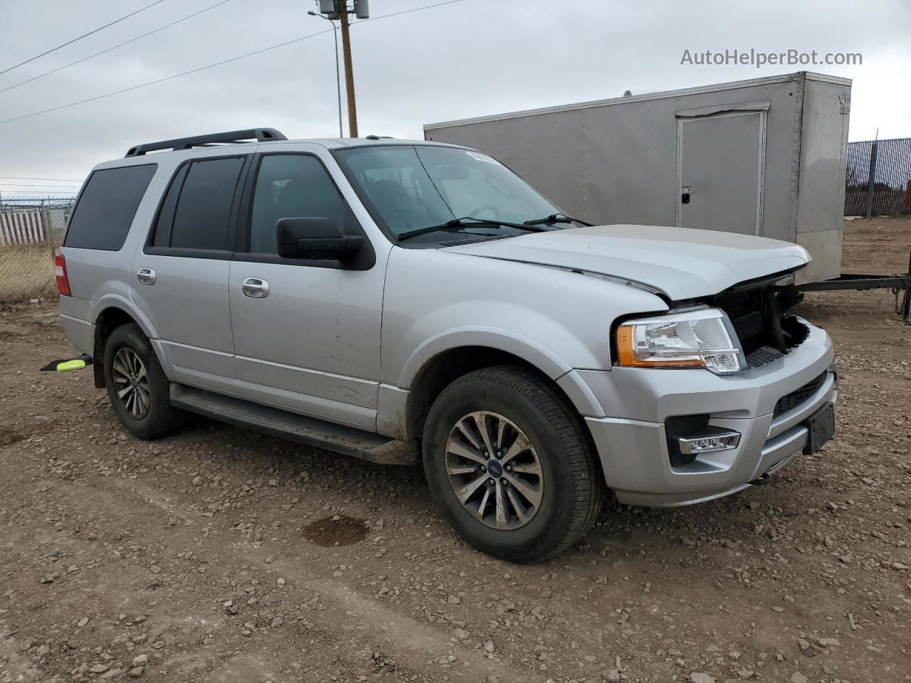 2017 Ford Expedition Xlt Silver vin: 1FMJU1JTXHEA75709