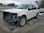 2012 Ford Expedition Limited White vin: 1FMJU1K51CEF08813