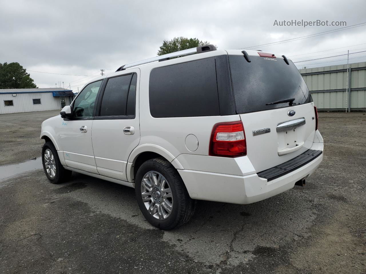 2012 Ford Expedition Limited White vin: 1FMJU1K51CEF08813