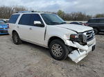 2012 Ford Expedition Limited White vin: 1FMJU1K52CEF24597