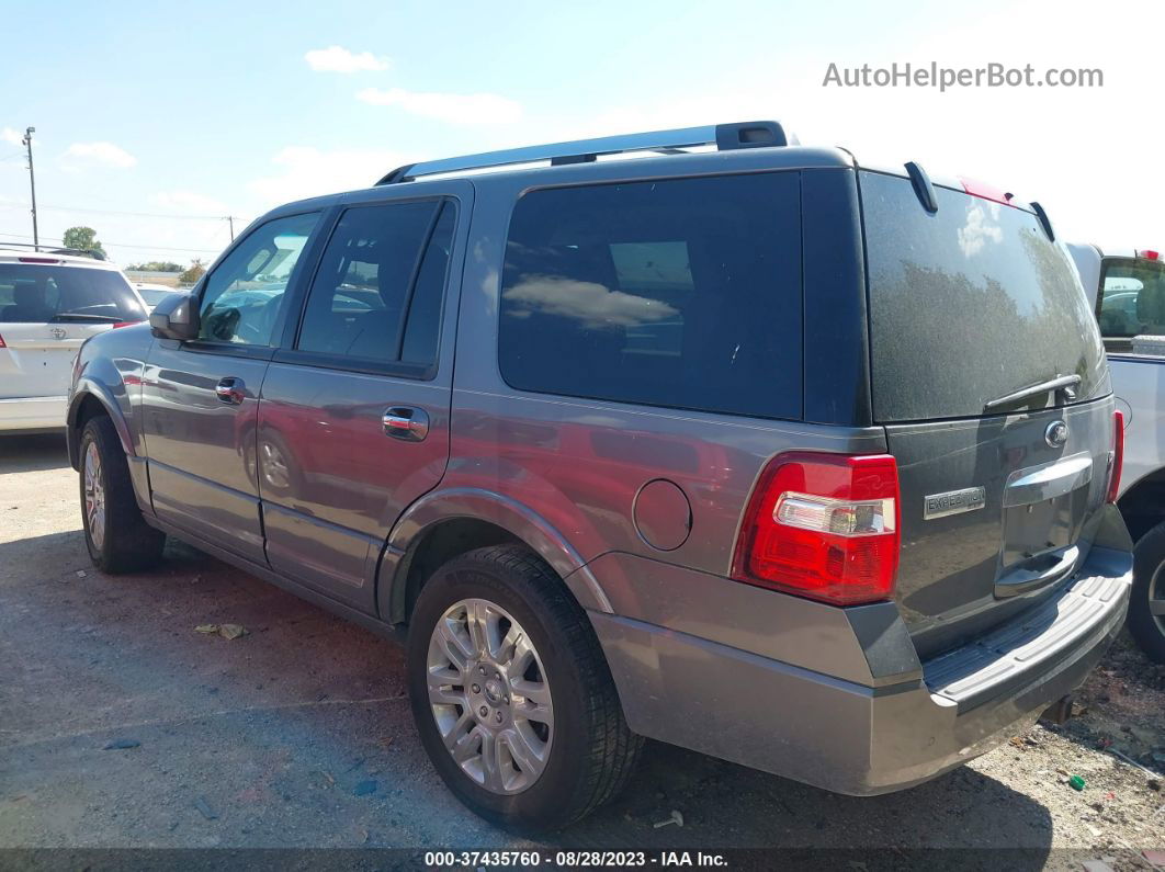 2012 Ford Expedition Limited Gray vin: 1FMJU1K52CEF58362