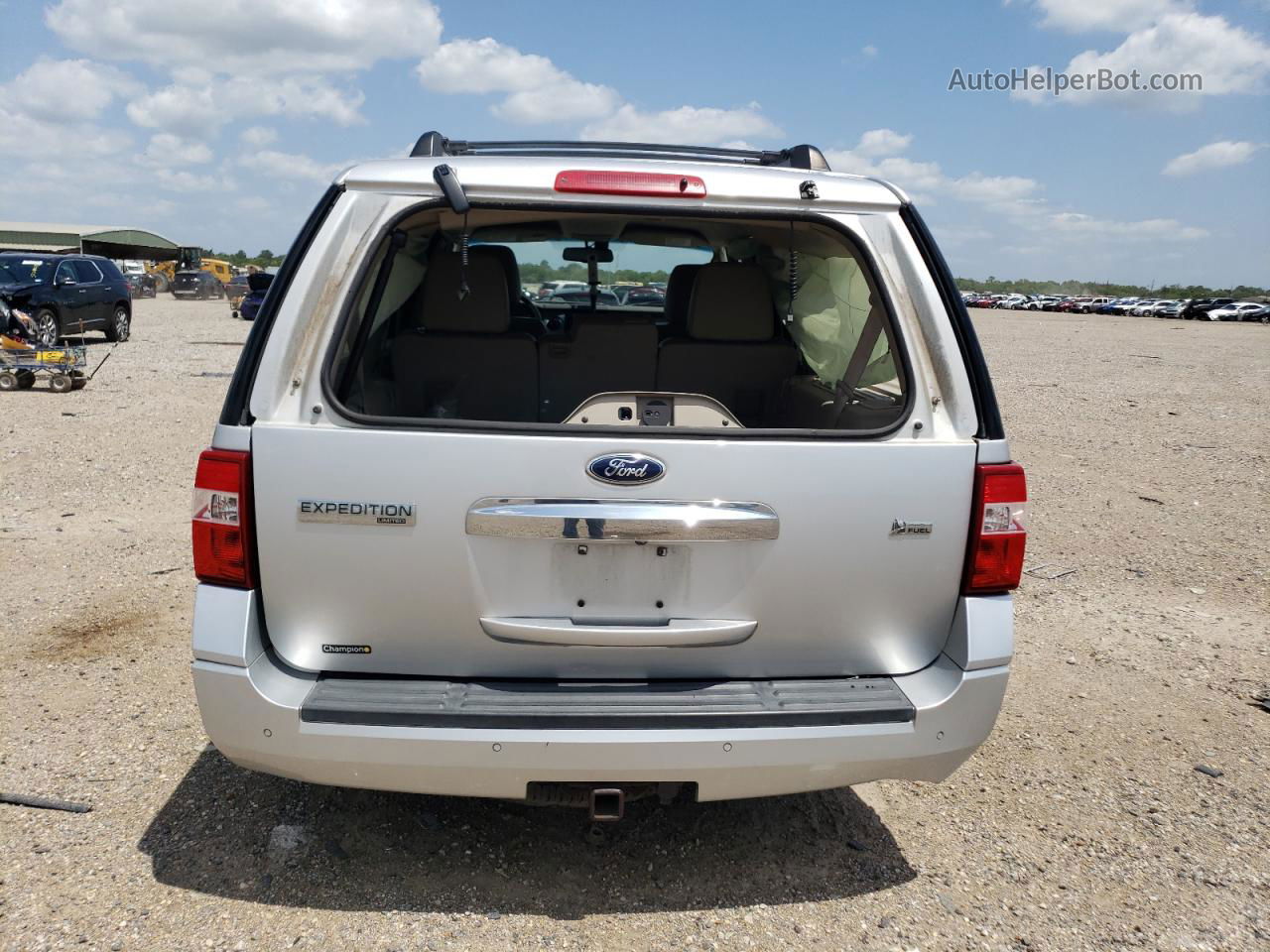 2012 Ford Expedition Limited Silver vin: 1FMJU1K52CEF63187