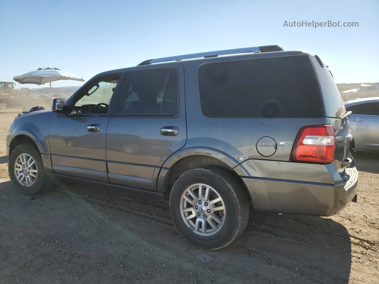 2012 Ford Expedition Limited Gray vin: 1FMJU1K53CEF05525