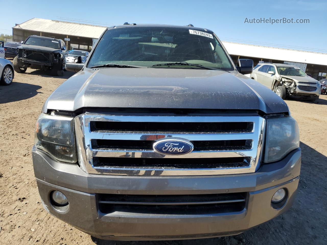 2012 Ford Expedition Limited Gray vin: 1FMJU1K53CEF05525