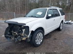 2012 Ford Expedition Limited White vin: 1FMJU1K53CEF14743