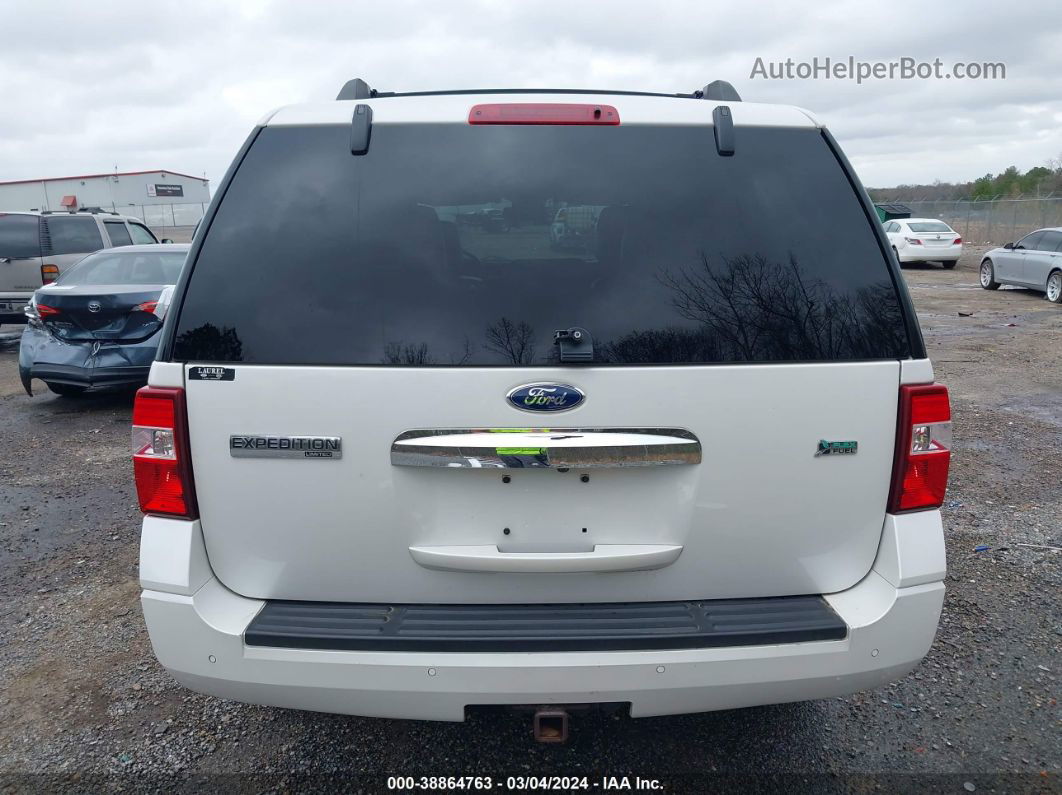 2012 Ford Expedition Limited White vin: 1FMJU1K53CEF14743