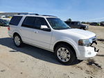 2012 Ford Expedition Limited White vin: 1FMJU1K53CEF16217