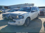 2012 Ford Expedition Limited White vin: 1FMJU1K54CEF09406